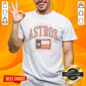 Premium Houston Astros Space City Baseball Club T-shirt