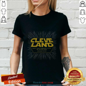 Cleveland Hyperspace May The 4th Be With You Ladies-tee