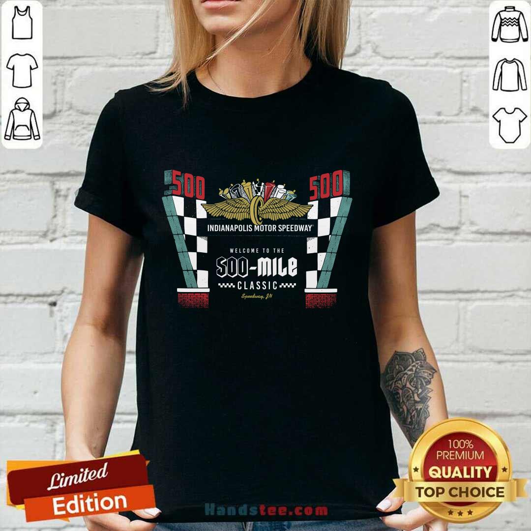 Indianapolis Motor Speedway 500 Mile Ladies-tee