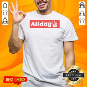 Chubby Boy Allday Peace Sign T-Shirt