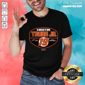 Joe Gibbs Racing Team Collection Black Martin Truex Jr Tailgate T-Shirt