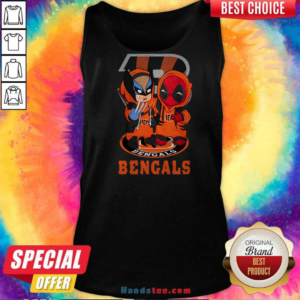 Cincinnati Bengals Marvel Wolverine Deadpool True Friends Tank-top