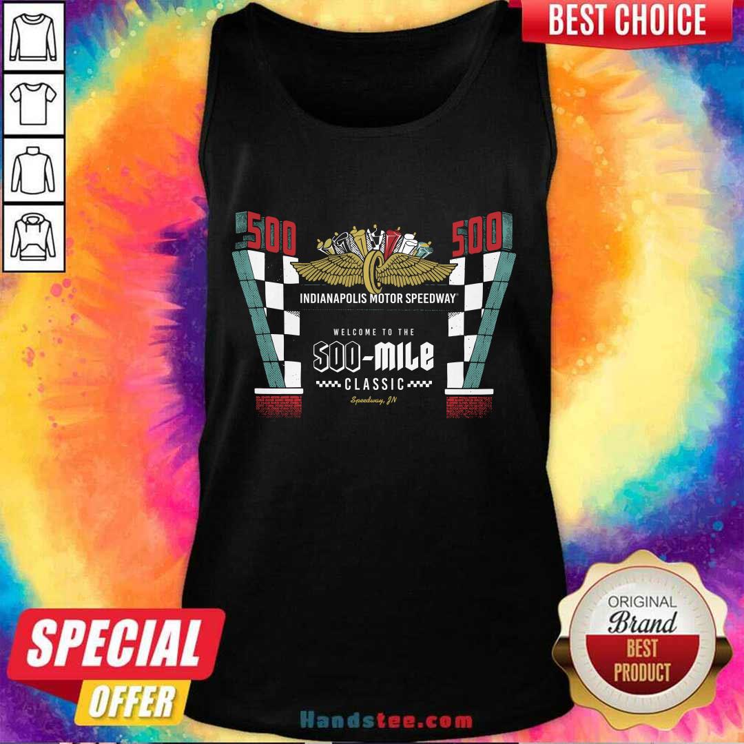 Indianapolis Motor Speedway 500 Mile Tank-top