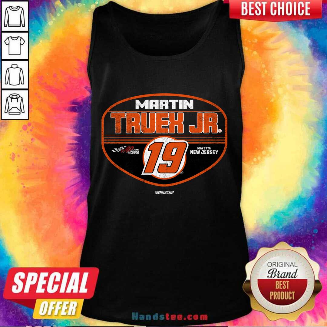 Joe Gibbs Racing Team Collection Black Martin Truex Jr Tailgate Tank-top
