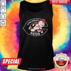 Cincinnati Reds Mascot Homage Tank-top