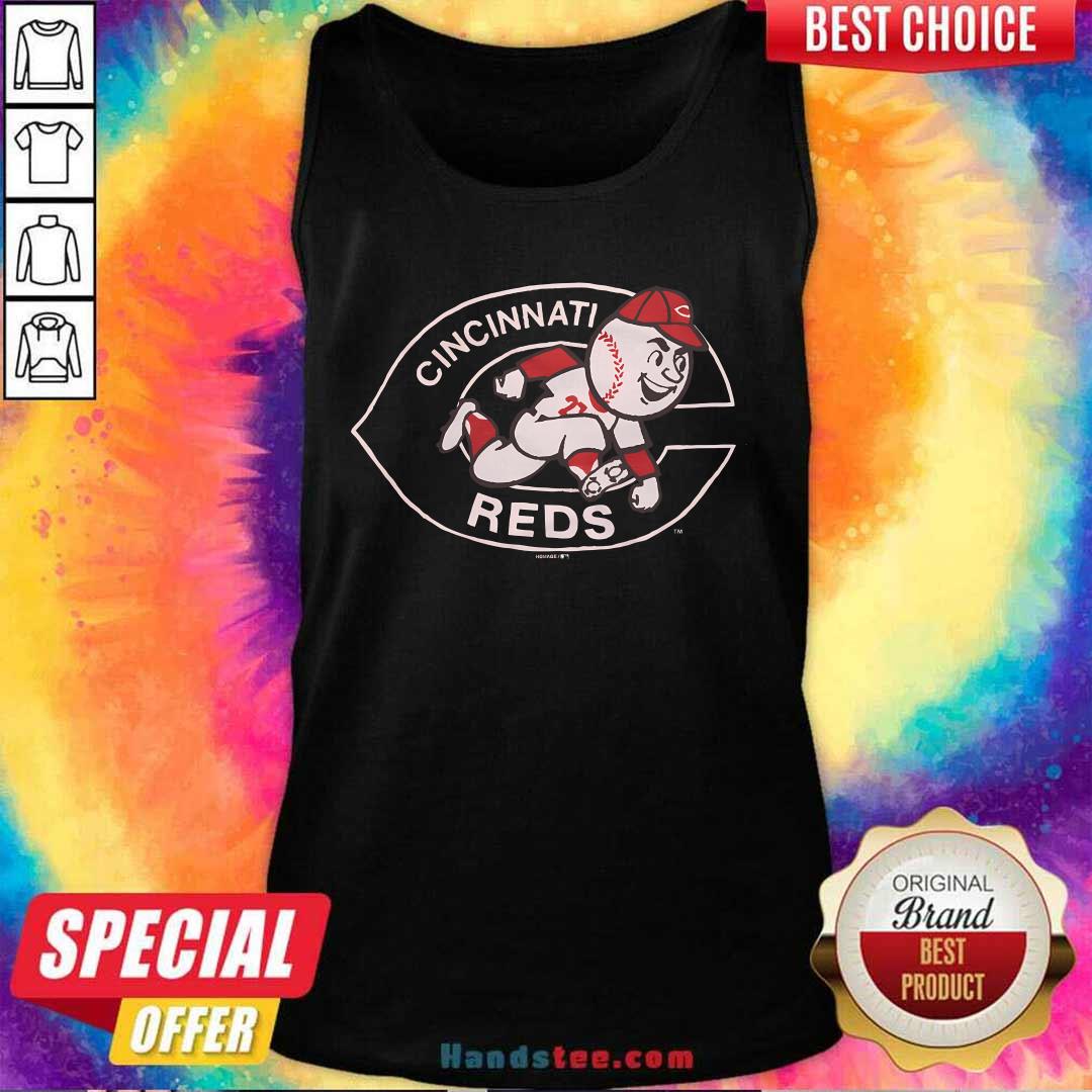 Cincinnati Reds Mascot Homage Tank-top