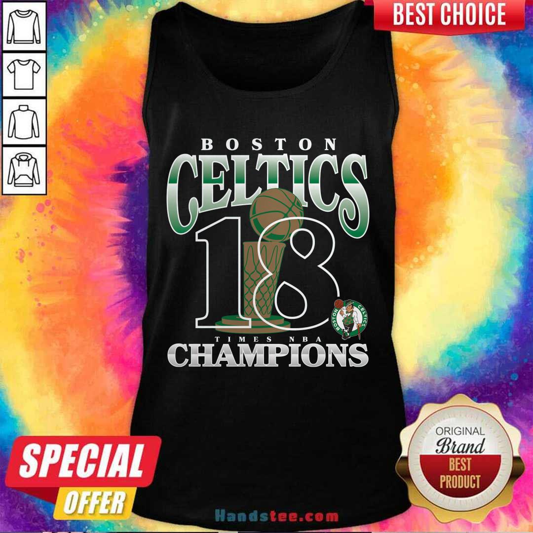 Original Boston Celtics 18-Time NBA Finals Champions Tank-top