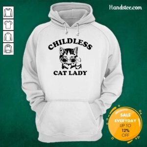 Premium Childless Cat Lady Shirt Kamala Harris 2024 Hoodie