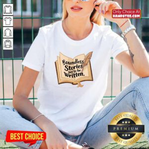 Funny Boundless Stories Yet To Be Written V-neck