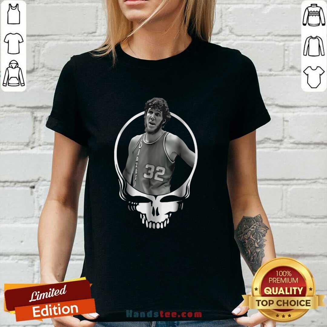 Nice Bill Walton Shirt Rip Grateful Big Bill Walton Dead Ladies-tee