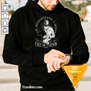 Official El Idolo Andrade Face Of Latinos Hoodie