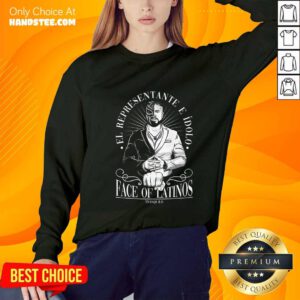 Official El Idolo Andrade Face Of Latinos Sweater