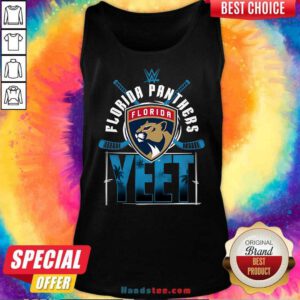 Awesome Florida Panthers Hockey Jey Uso WWE Yeet Tank-top