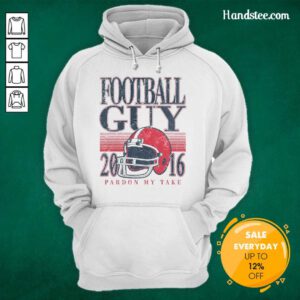 Awesome Football Guy Helmet Pardon My Take Hoodie