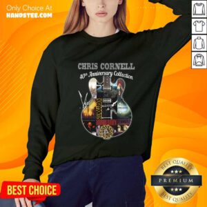 Funny Chris Cornell 40th Anniversary Collection Signature Sweater