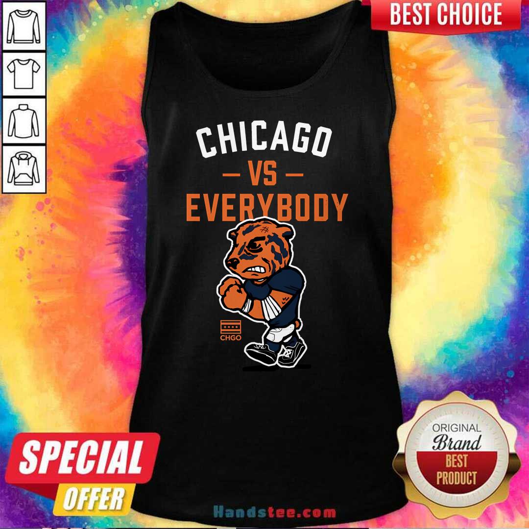 Nice Chicago Vs Everybody CHGO Tank-top