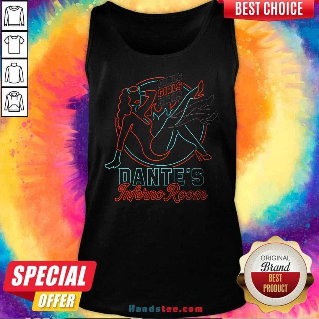 Official Girls Dante's Neon Inferno Room Tank-top