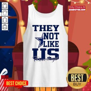 Original Dallas Cowboys They Not Like Us Tank-top