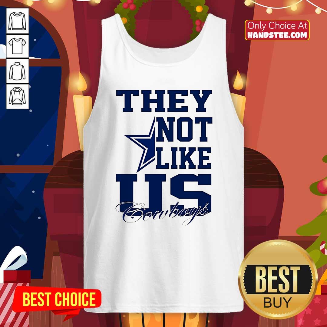 Original Dallas Cowboys They Not Like Us Tank-top