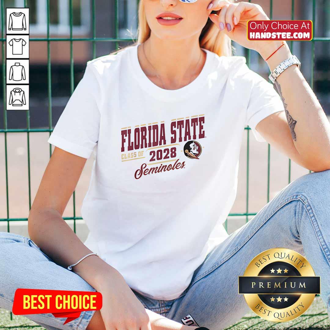 Original Florida State Seminoles Class Of 2028 Icon V-neck