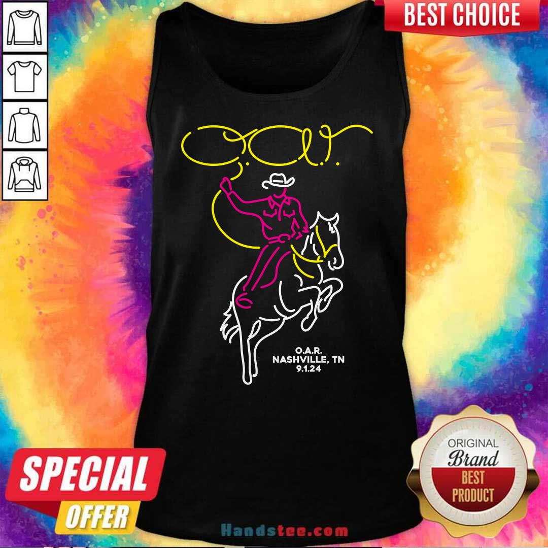 Original O.A.R. Nashville Tennessee Sept 1 2024 Tank-top