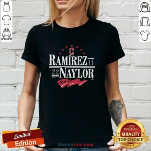 Premium Cleveland Guardians MLB Ramirez Naylor Ladies-tee