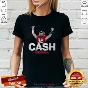 Premium Georgia Football Cash Jones Ladies-tee