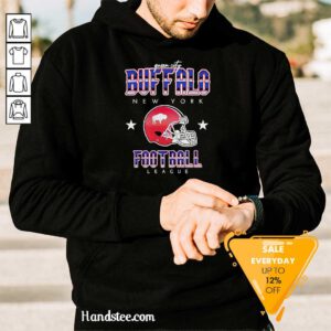 Pretty Green City Buffalo New York Football League Hoodie