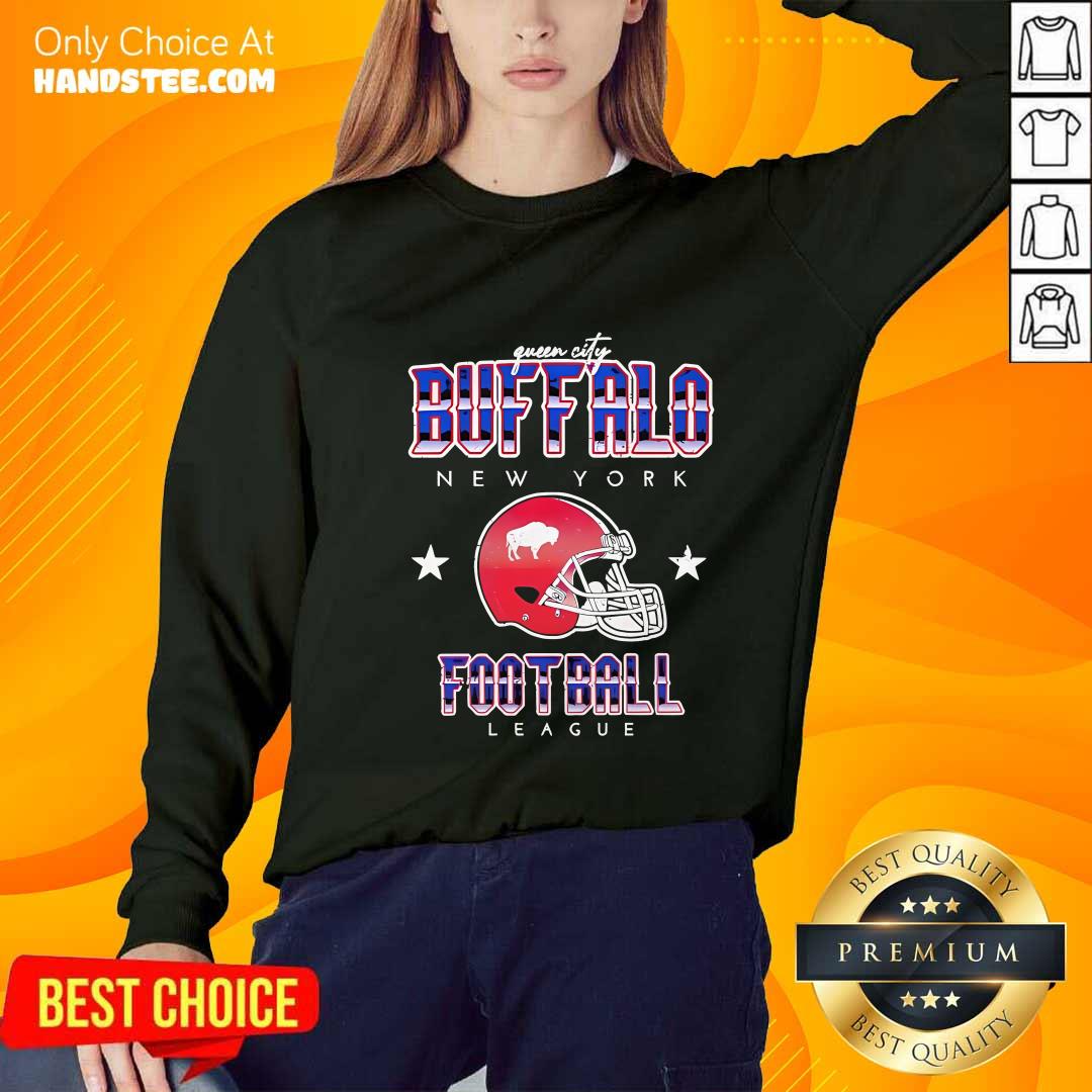 Pretty Green City Buffalo New York Football League Sweater