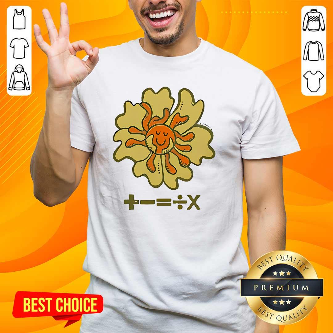Top Ed Sheeran Flower Head T-Shirt