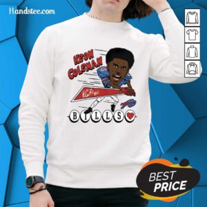 Top Homage Bills Keon Coleman Sweater