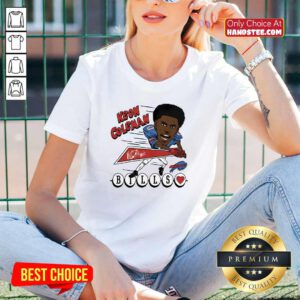 Top Homage Bills Keon Coleman V-neck