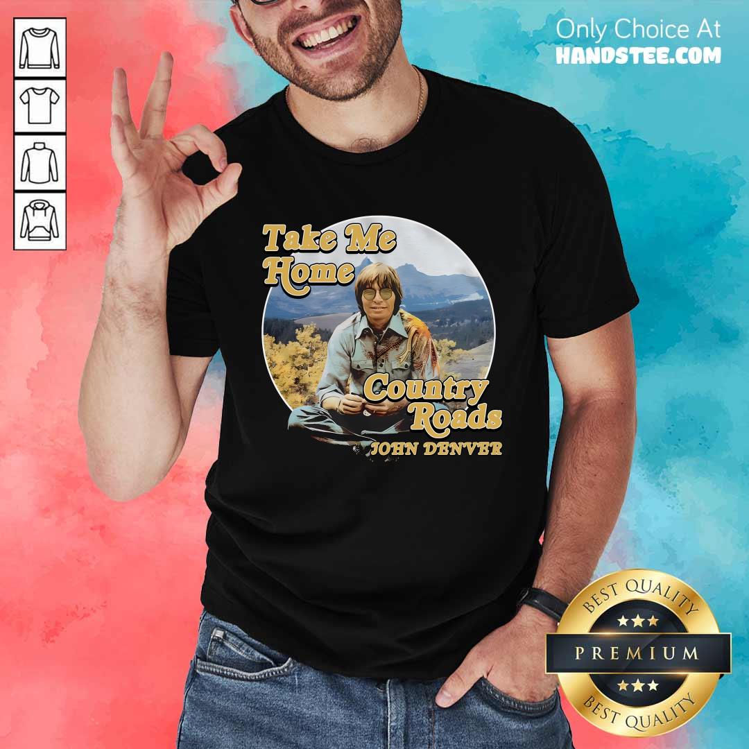Top Machine Gun Kelly Wearing Take Me Home Country Road John Denver T-Shirt