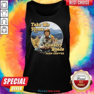 Top Machine Gun Kelly Wearing Take Me Home Country Road John Denver Tank-top