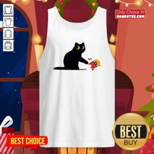 Awesome Cute Black Cat Ladies For Kamala Funny Election 2024 Tank-top
