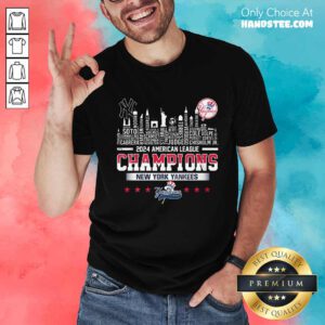 Awesome New York Yankees 2024 American League Champions T-Shirt