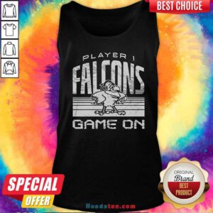Awesome Player 1 Ft Wright Falcons Game On Tank-top