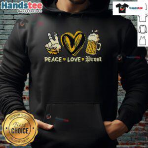 Alternative view of Cute Oktoberfest Costume Peace Love Prost Prost Oktoberfest T-Shirt