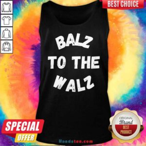 Funny Balz To The Walz Tank-top