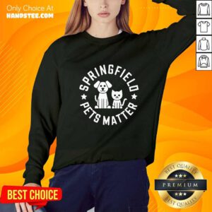 Funny Cute Eating The Dogs Springfield Pets Matter Cute Animal Sweater