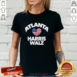 Good Atlanta Loves Harris Walz America South USA Election Georgia Ladies-tee