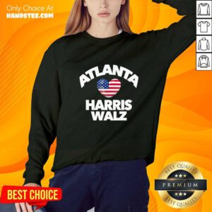 Good Atlanta Loves Harris Walz America South USA Election Georgia Sweater