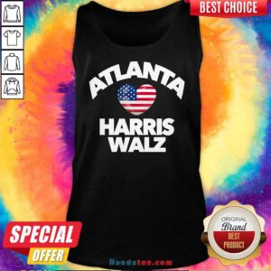 Good Atlanta Loves Harris Walz America South USA Election Georgia Tank-top