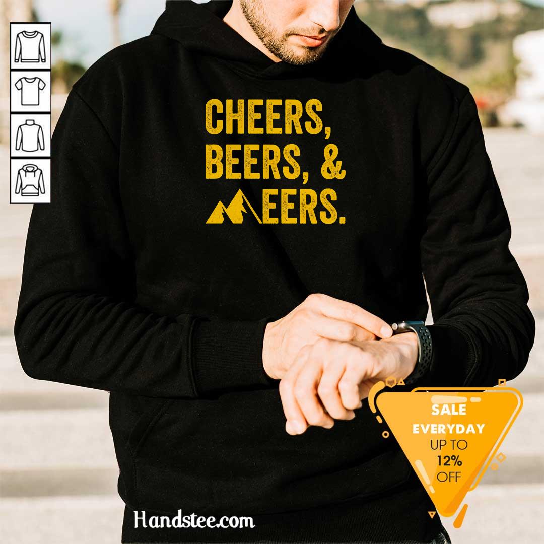 Good Cheers Beers And Mountaineers West Virginia Hoodie