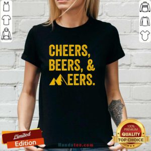 Good Cheers Beers And Mountaineers West Virginia Ladies-tee