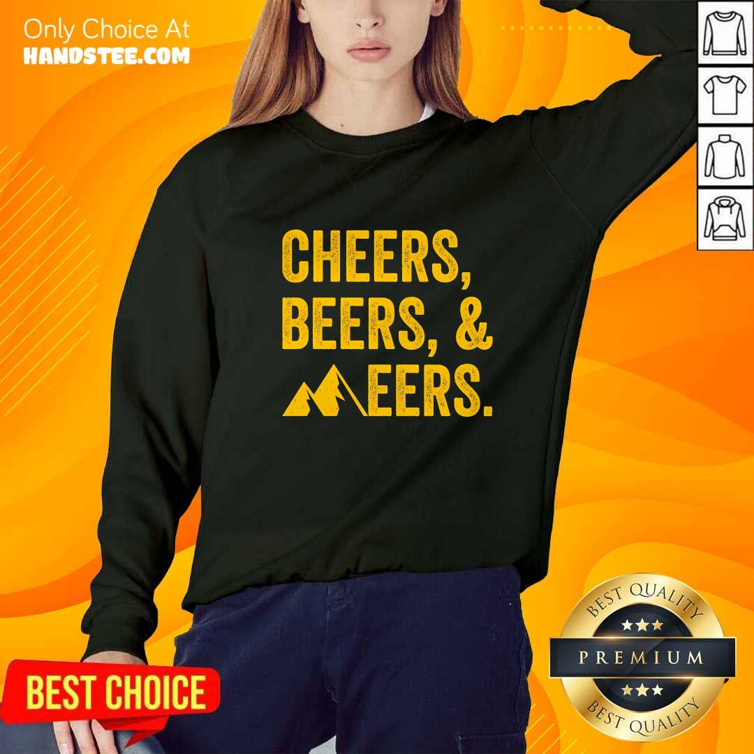 Good Cheers Beers And Mountaineers West Virginia Sweater