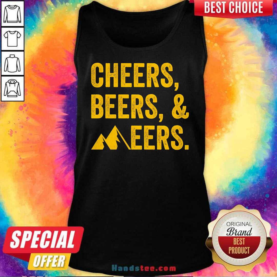 Good Cheers Beers And Mountaineers West Virginia Tank-top