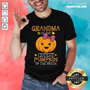Good Grandma Of The Cutest Pumpkin In The Patch Halloween T-Shirt