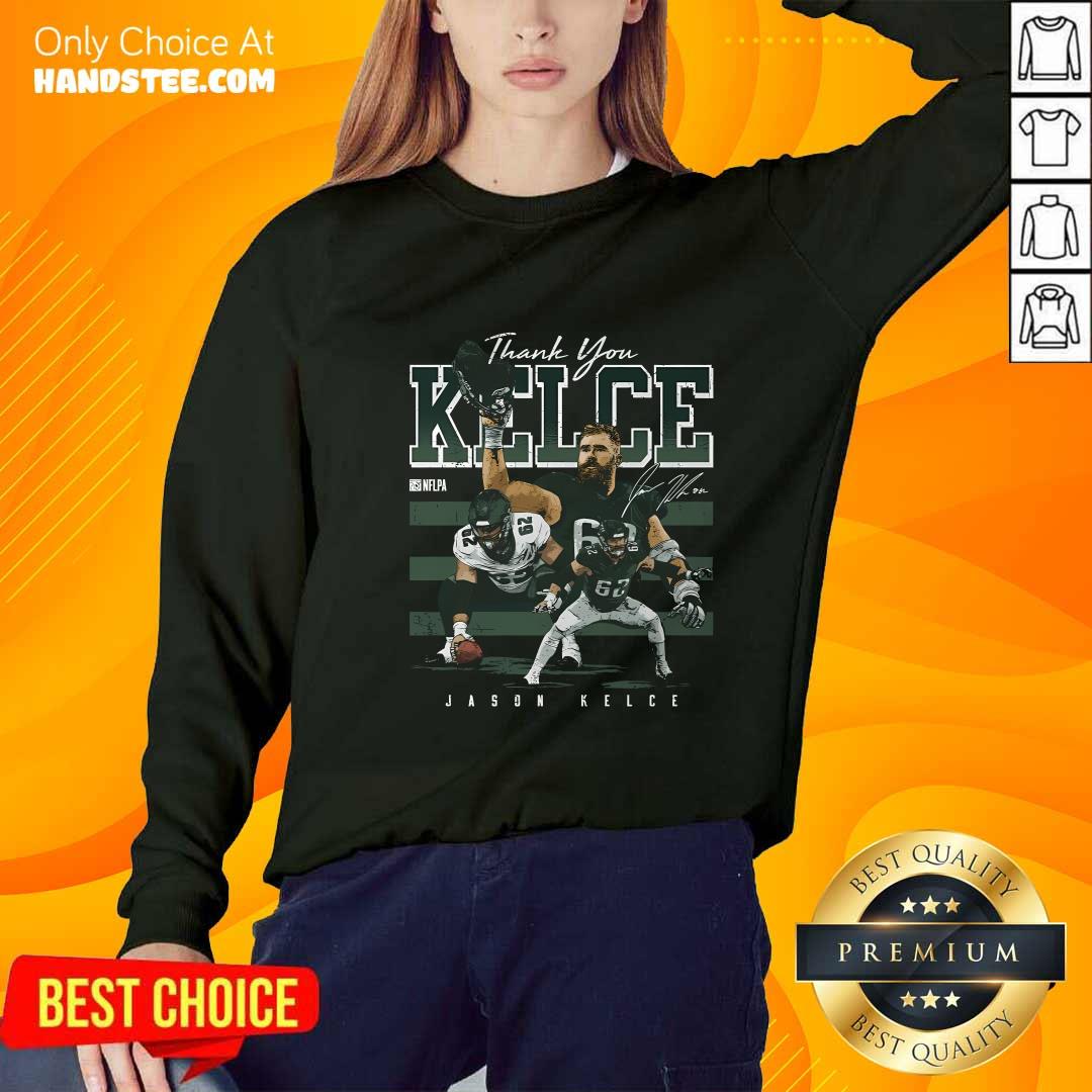 Good Jason Kelce Philadelphia Thank You Sweater