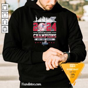 Hot 2024 American League Champions New York Yankees Hoodie